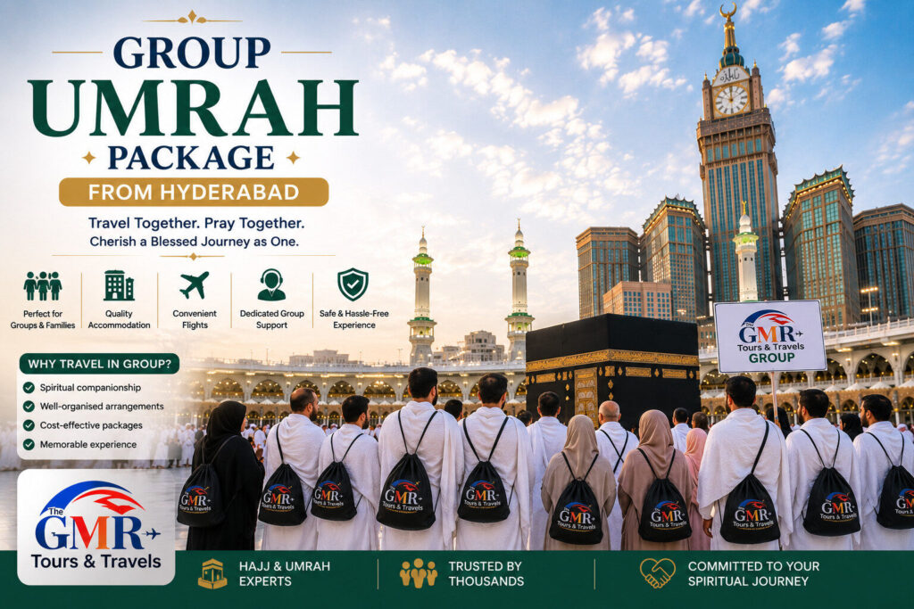 Group Umrah Package from Hyderabad